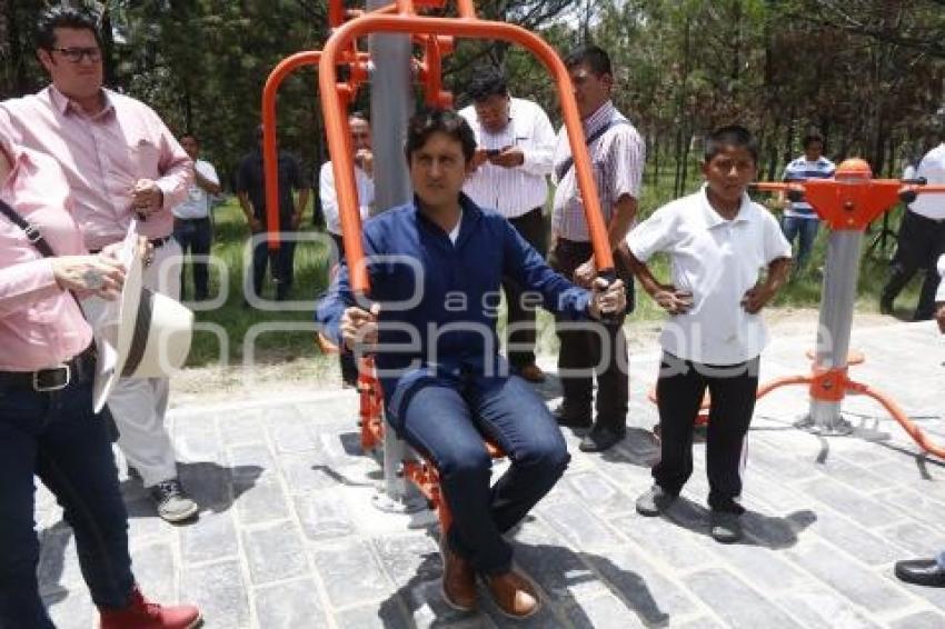 GIMNASIO AL AIRE LIBRE . CHOLULA