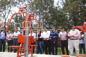 GIMNASIO AL AIRE LIBRE . CHOLULA