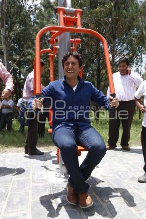 GIMNASIO AL AIRE LIBRE . CHOLULA