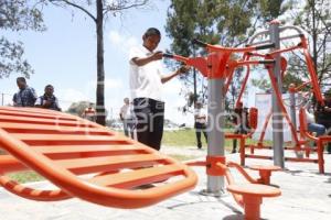 GIMNASIO AL AIRE LIBRE . CHOLULA