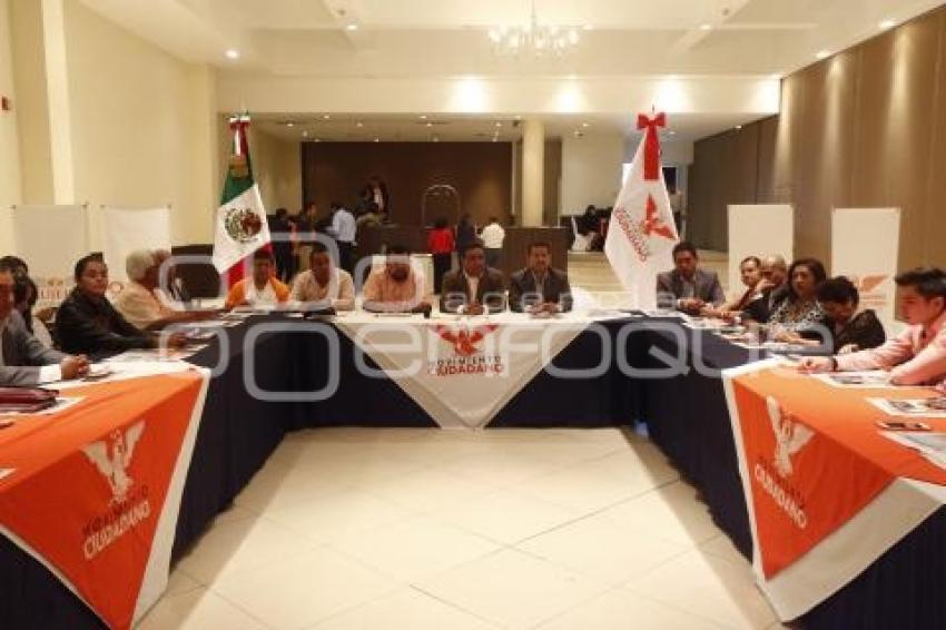 SESIÓN COMISIÓN ESTATAL . MOVIMIENTO CIUDADANO