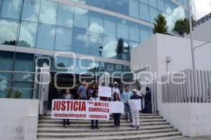 MANIFESTACIÓN FAMILIARES ÁNGEL CARRASCO