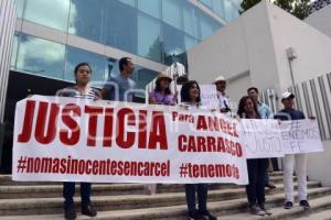 MANIFESTACIÓN FAMILIARES ÁNGEL CARRASCO