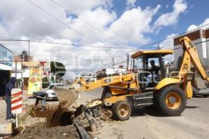 SUSTITUCIÓN DE TUBERÍAS . AGUA DE PUEBLA