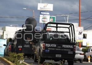 OPERATIVO POLICÍA FEDERAL . TLALANCALECA