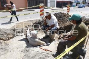 SUSTITUCIÓN DE TUBERÍAS . AGUA DE PUEBLA