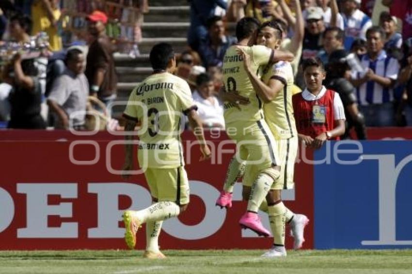 FÚTBOL . PUEBLA FC VS AMÉRICA