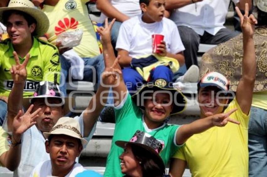 FÚTBOL . PUEBLA FC VS AMÉRICA