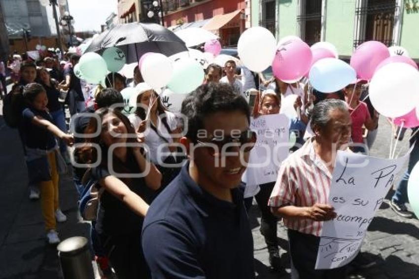 RELIGIÓN  . CAMINATA VALORANDO