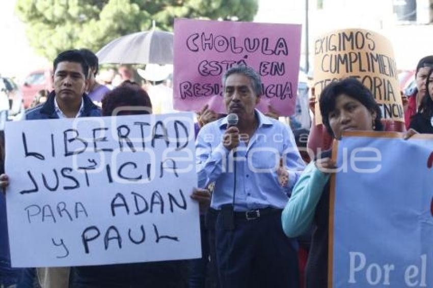 CHOLULA VIVA Y DIGNA . JUZGADOS