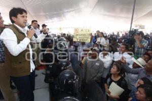 MANIFESTACIÓN RELLENO SANITARIO . CHOLULA