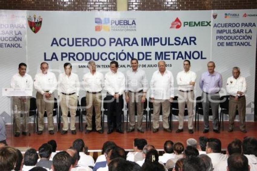 ACUERDO PRODUCCIÓN METANOL