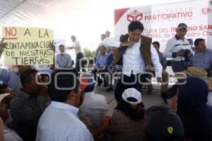 MANIFESTACIÓN RELLENO SANITARIO . CHOLULA