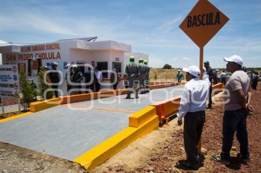 INAUGURACIÓN RELLENO SANITARIO . CHOLULA