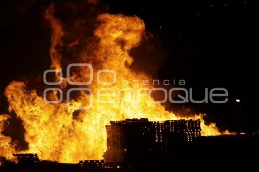 INCENDIO CENTRAL DE ABASTOS