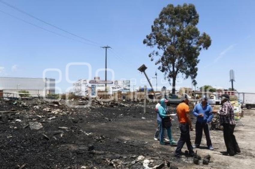 INCENDIO CENTRAL DE ABASTOS