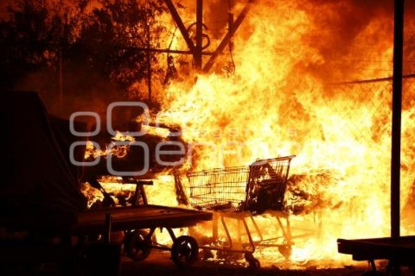 INCENDIO CENTRAL DE ABASTOS