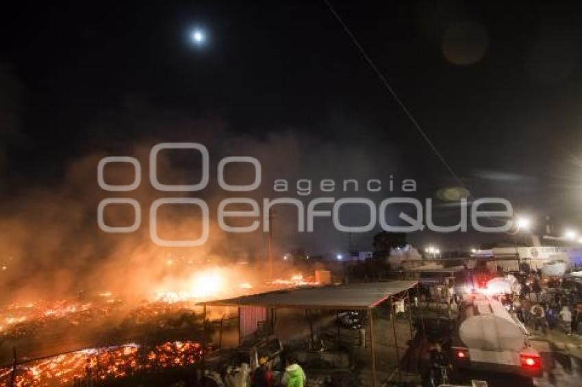 INCENDIO CENTRAL DE ABASTOS