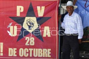 MANIFESTACIÓN CHOLULA DIGNA . JUZGADOS