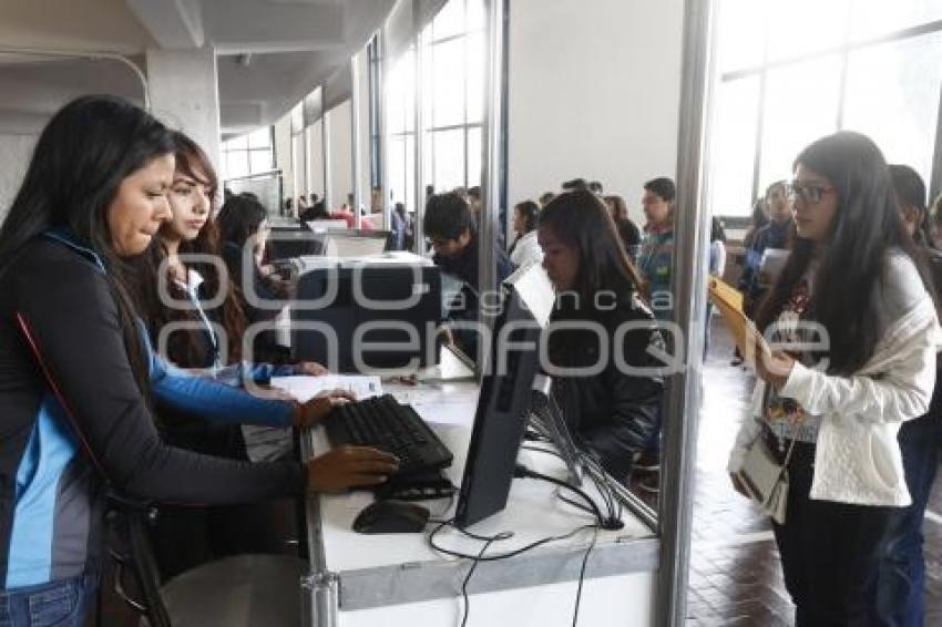 BUAP . INSCRIPCIÓN