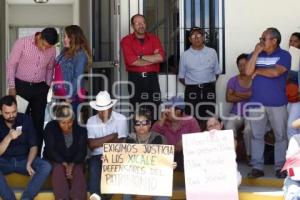 MANIFESTACIÓN CHOLULA DIGNA . JUZGADOS