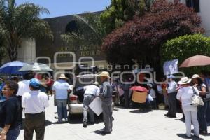 MANIFESTACIÓN CHOLULA DIGNA . JUZGADOS