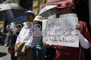 MANIFESTACIÓN MAESTROS CNTE