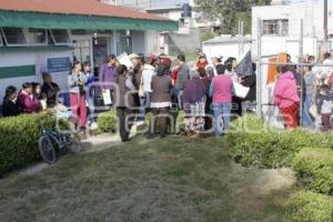 MANIFESTACIÓN EN CENTRO DE SALUD