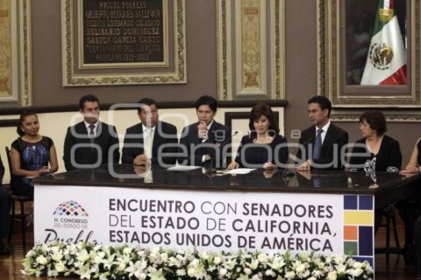 REUNIÓN SENADORES CALIFORNIA