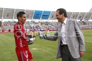 FÚTBOL . LOBOS BUAP VS SAN LUIS