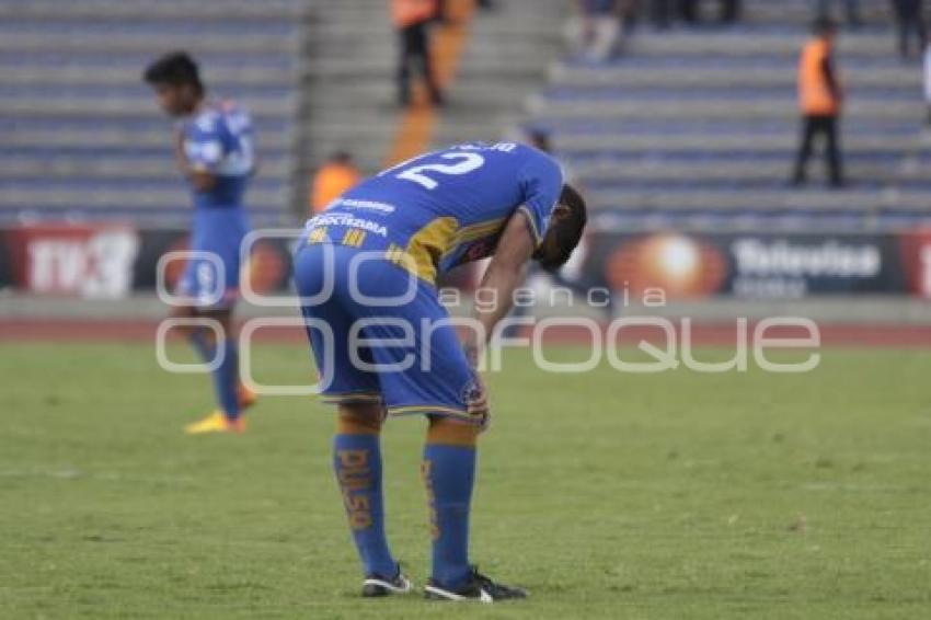 FÚTBOL . LOBOS BUAP VS SAN LUIS