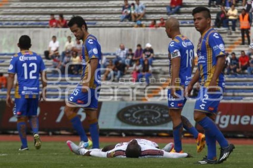 FÚTBOL . LOBOS BUAP VS SAN LUIS