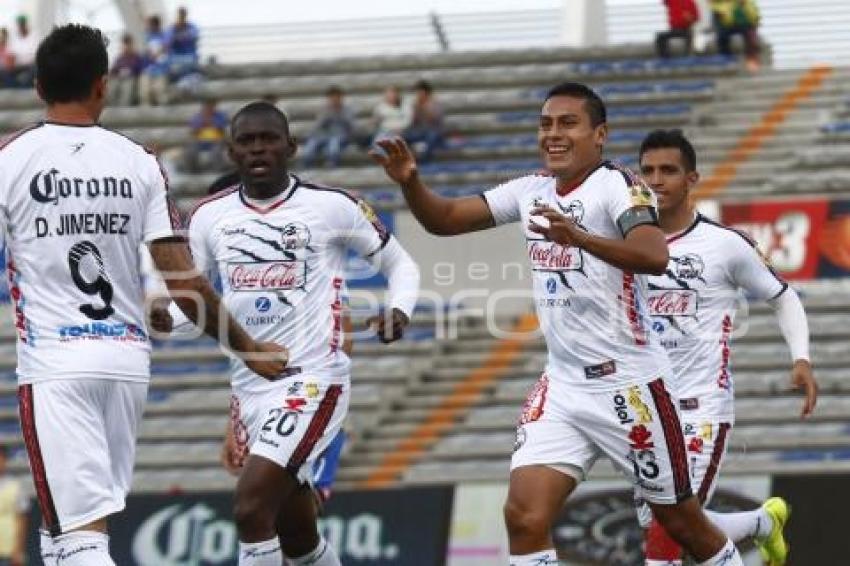 FÚTBOL . LOBOS BUAP VS SAN LUIS