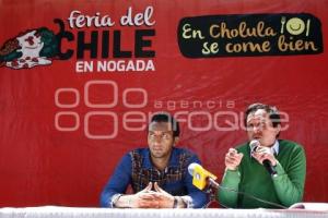 FERIA DEL CHILE EN NOGADA . CHOLULA