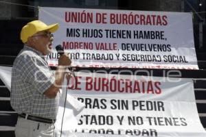 MANIFESTACIÓN . UNIÓN DE BURÓCRATAS