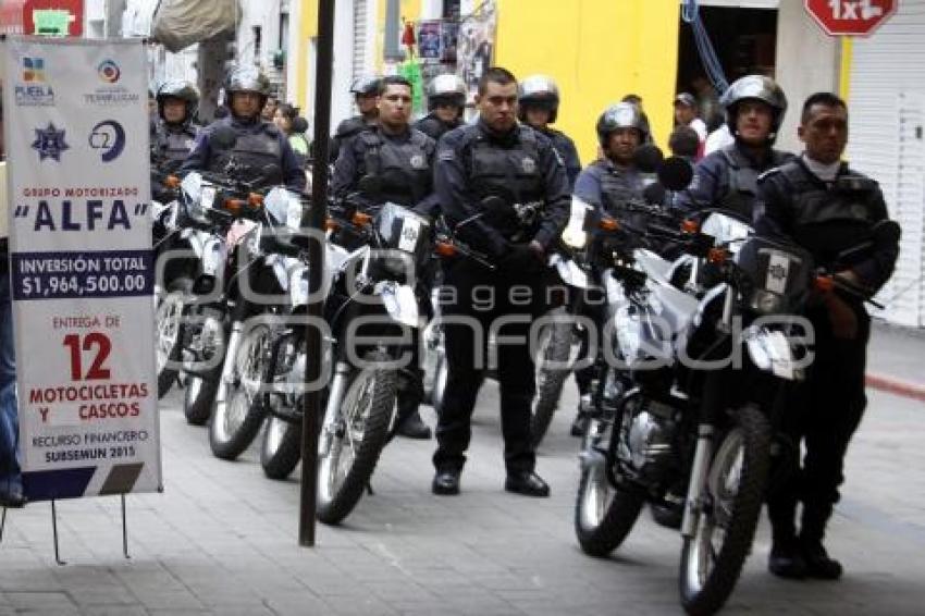 SAN MARTÍN TEXMELUCAN . MOTOPATRULLAS