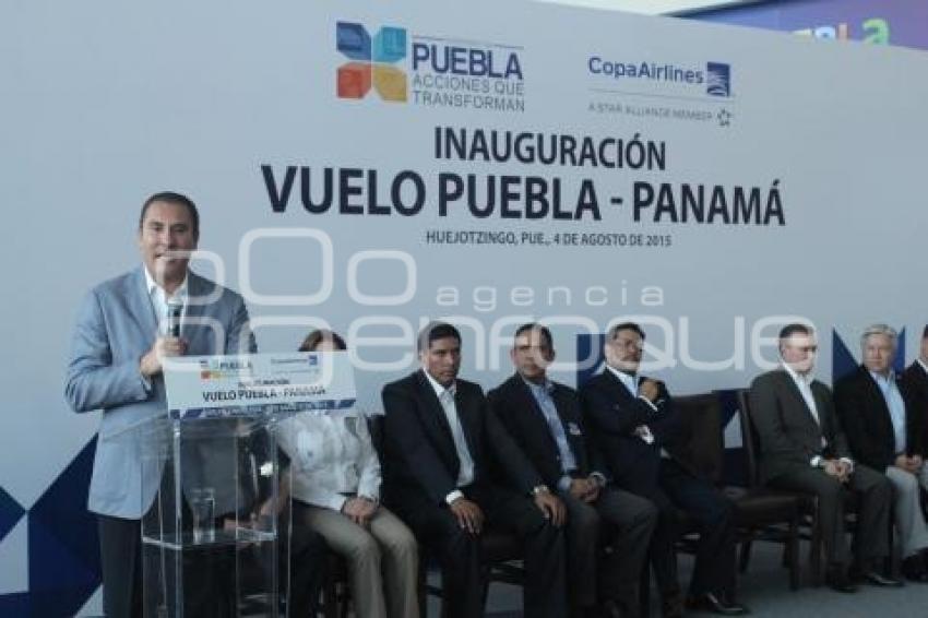INAUGURACIÓN VUELO PUEBLA - PANAMÁ