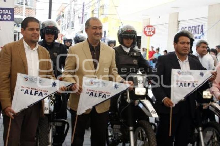 SAN MARTÍN TEXMELUCAN . MOTOPATRULLAS