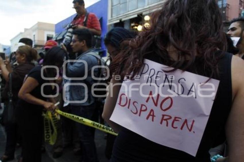 MANIFESTACIÓN PERIODISTAS