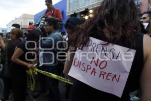 MANIFESTACIÓN PERIODISTAS