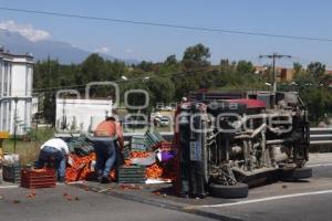 VOLCADURA CAMIONETA . PERIFERICO