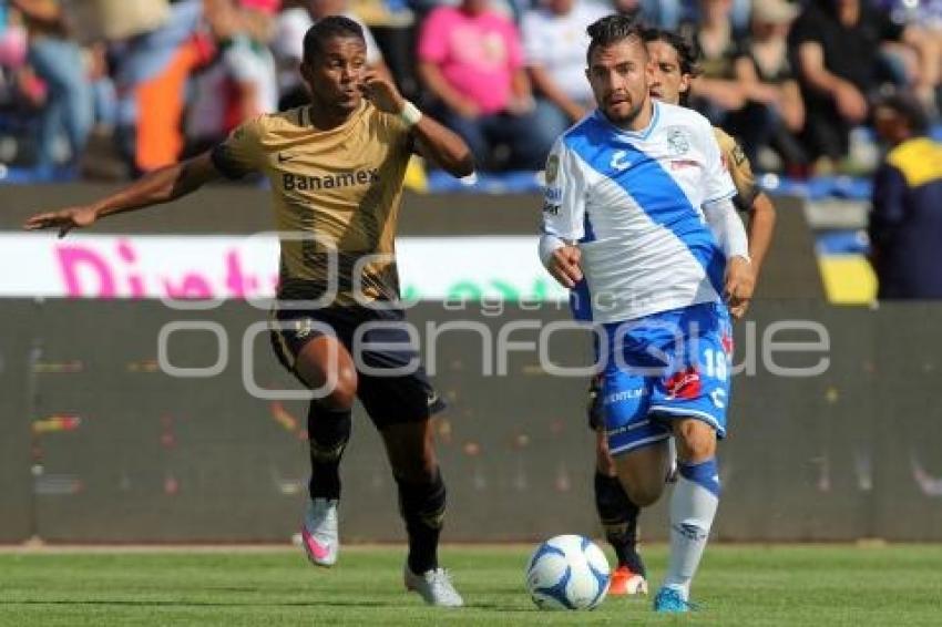 FUTBOL . PUEBLA FC VS PUMAS