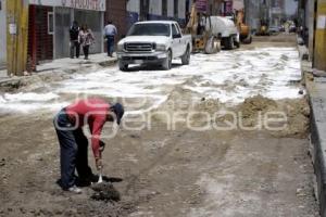 OBRA EN LA 3 PONIENTE