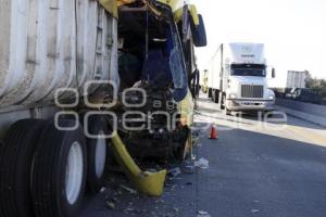 ACCIDENTE AUTOPISTA PUEBLA-ORIZABA