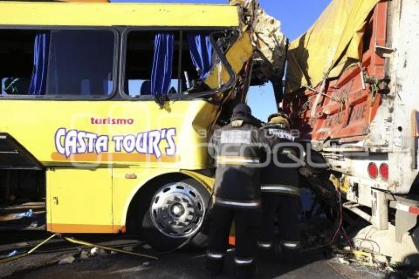 ACCIDENTE AUTOPISTA PUEBLA-ORIZABA