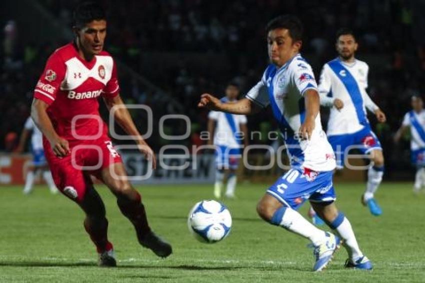 FÚTBOL . PUEBLA FC VS TOLUCA