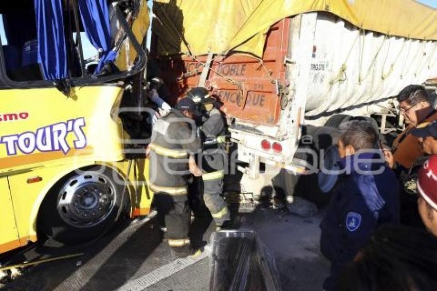 ACCIDENTE AUTOPISTA PUEBLA-ORIZABA