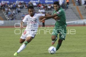 FÚTBOL . LOBOS BUAP VS ZACATEPEC