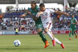 FÚTBOL . LOBOS BUAP VS ZACATEPEC