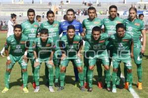 FÚTBOL . LOBOS BUAP VS ZACATEPEC